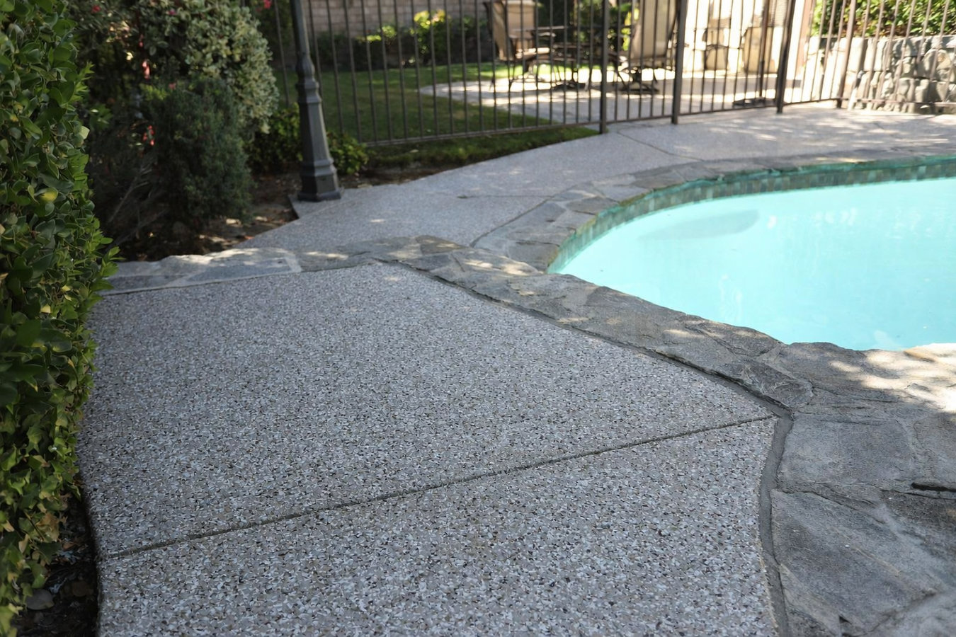 Concrete pool decks in Abilene, TX